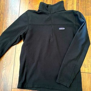 Mens medium Patagonia micro D quarter zip fleece Pullover